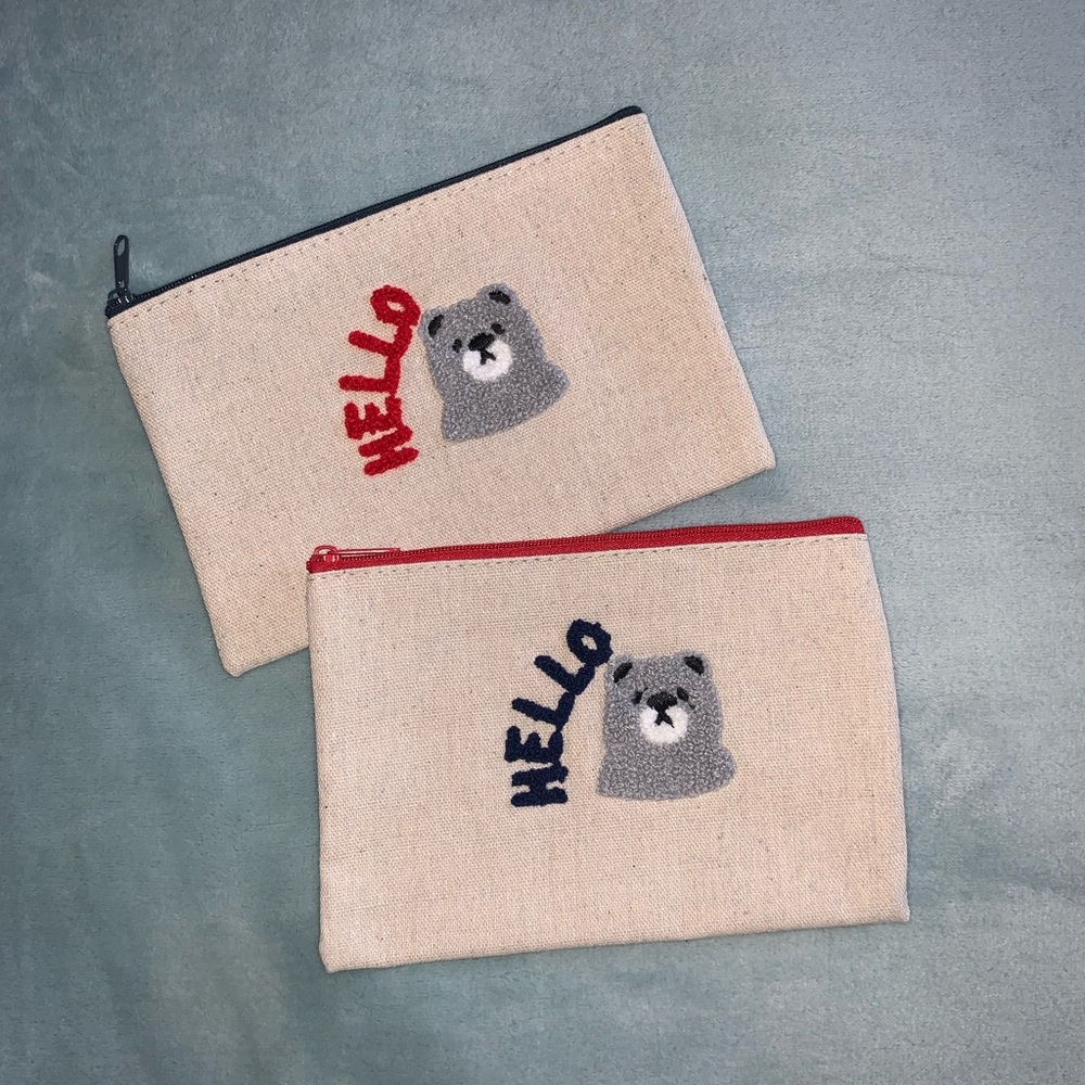Daiso Japan Mini Kawaii Bear Bags